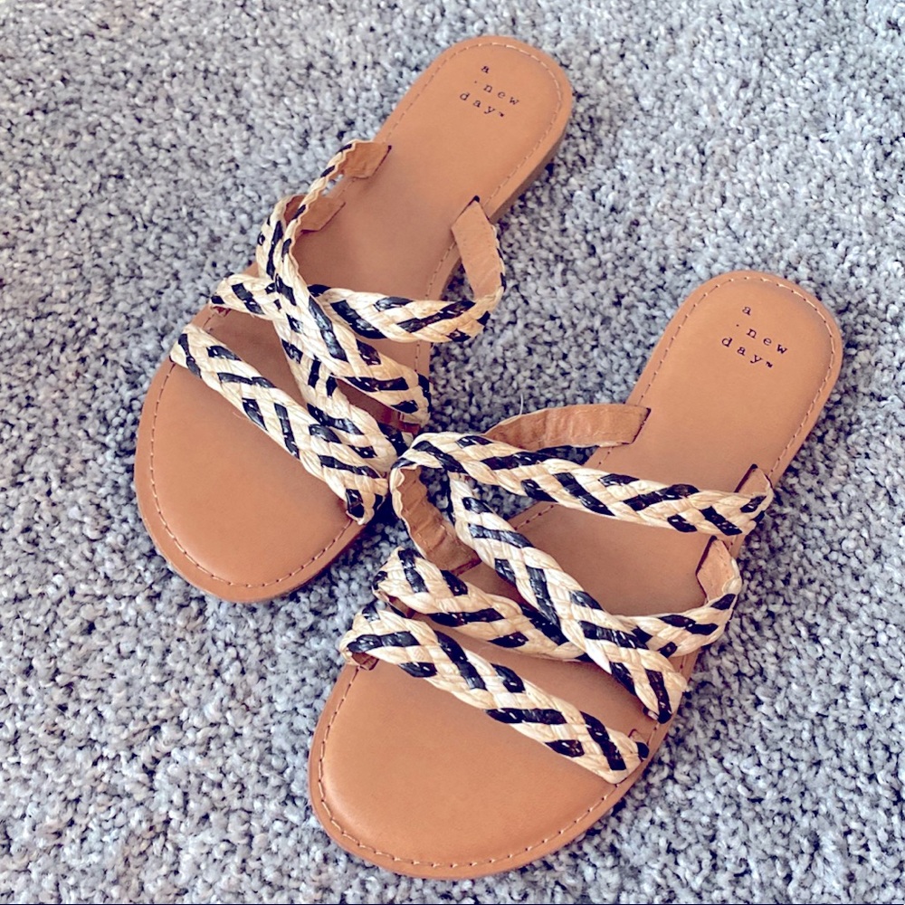 Size 7 sandals worn once
